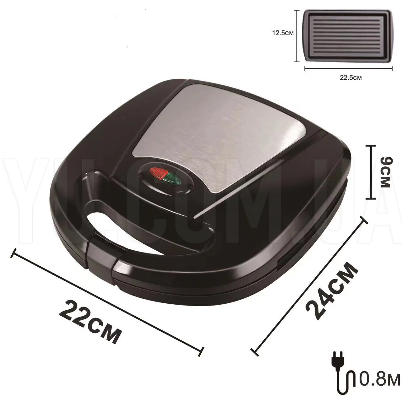 Мультимейкер 4 В 1 Crownberg Cb-1077 750 Вт Мультимейкер 4 В 1 Crownberg Cb-1077 750 Вт